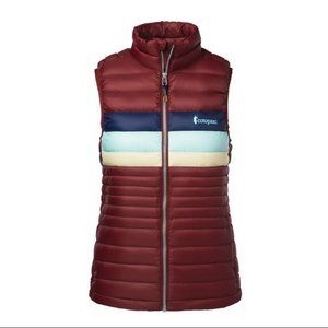 Cotopaxi Fuego Down Vest - Port Stripes - M - NWOT